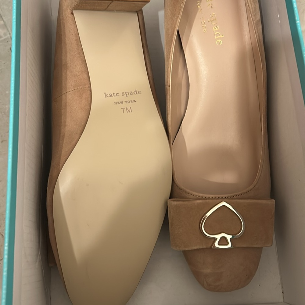 Women’s Kate Spade Diora Biscotti Pumps shoes size 7 - Picture 6 of 8